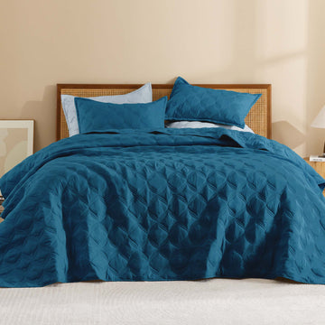 Litanika Lightweight Comforter Bedspreads & Coverlets 3 Pieces Quilt Set
