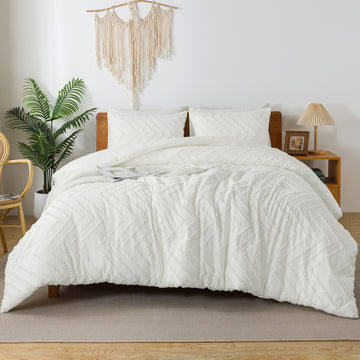 Cozy Bedding 3 Pieces Chevron Comforter Set