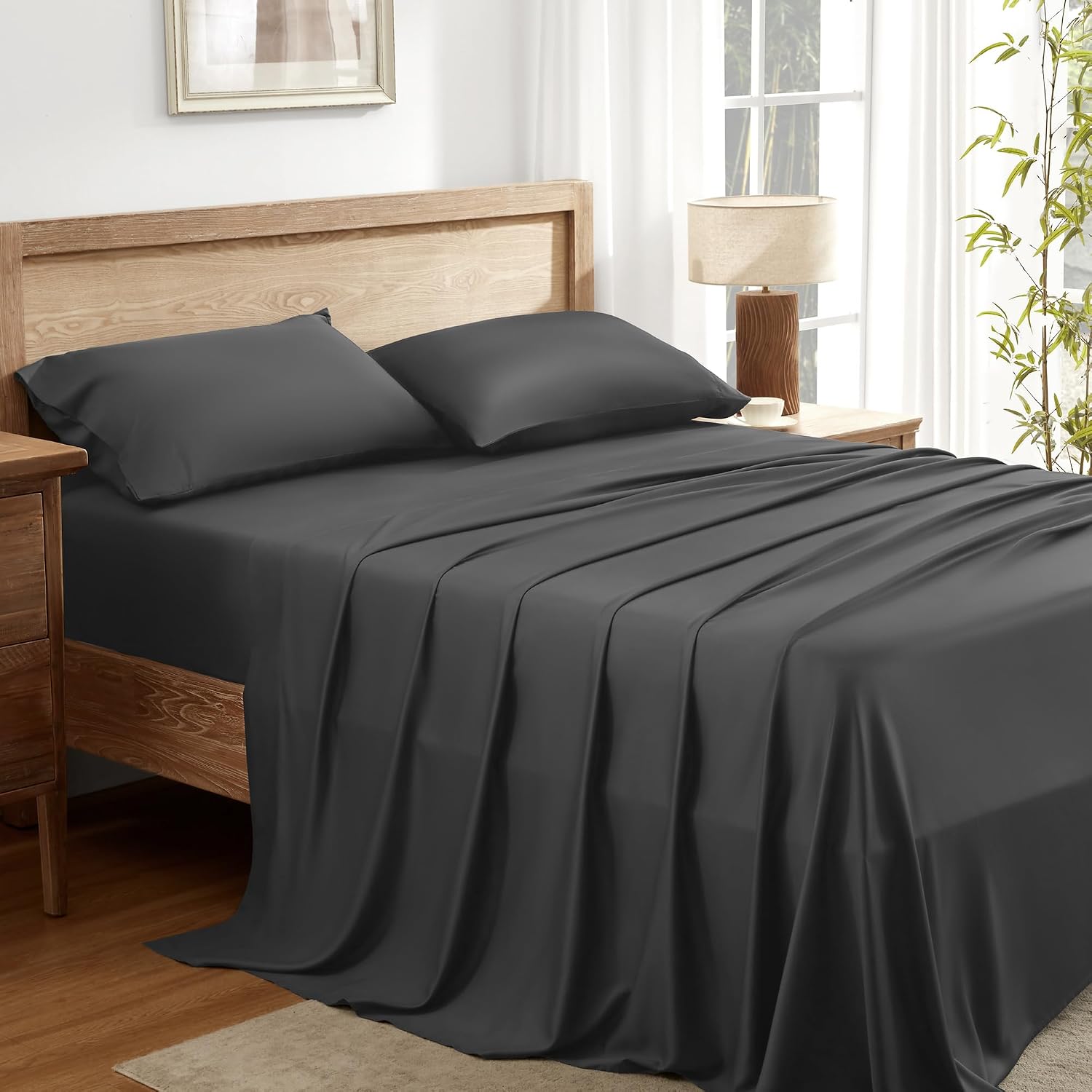 Bamboo Viscose Derived Silky Soft Sheets Set - LITANIKA
