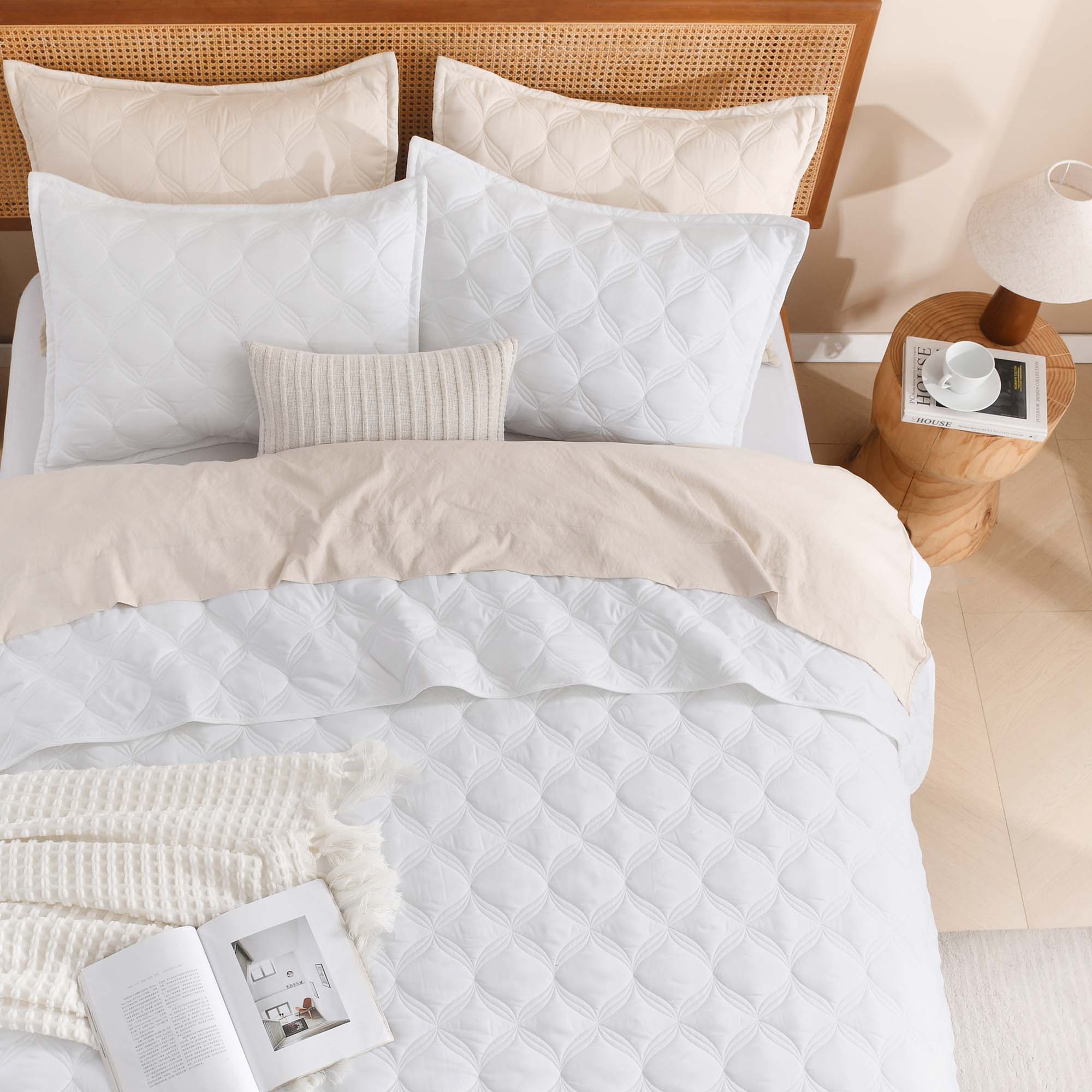 Bedspreads & Coverlets 3 Pieces Quilt Set - LITANIKA