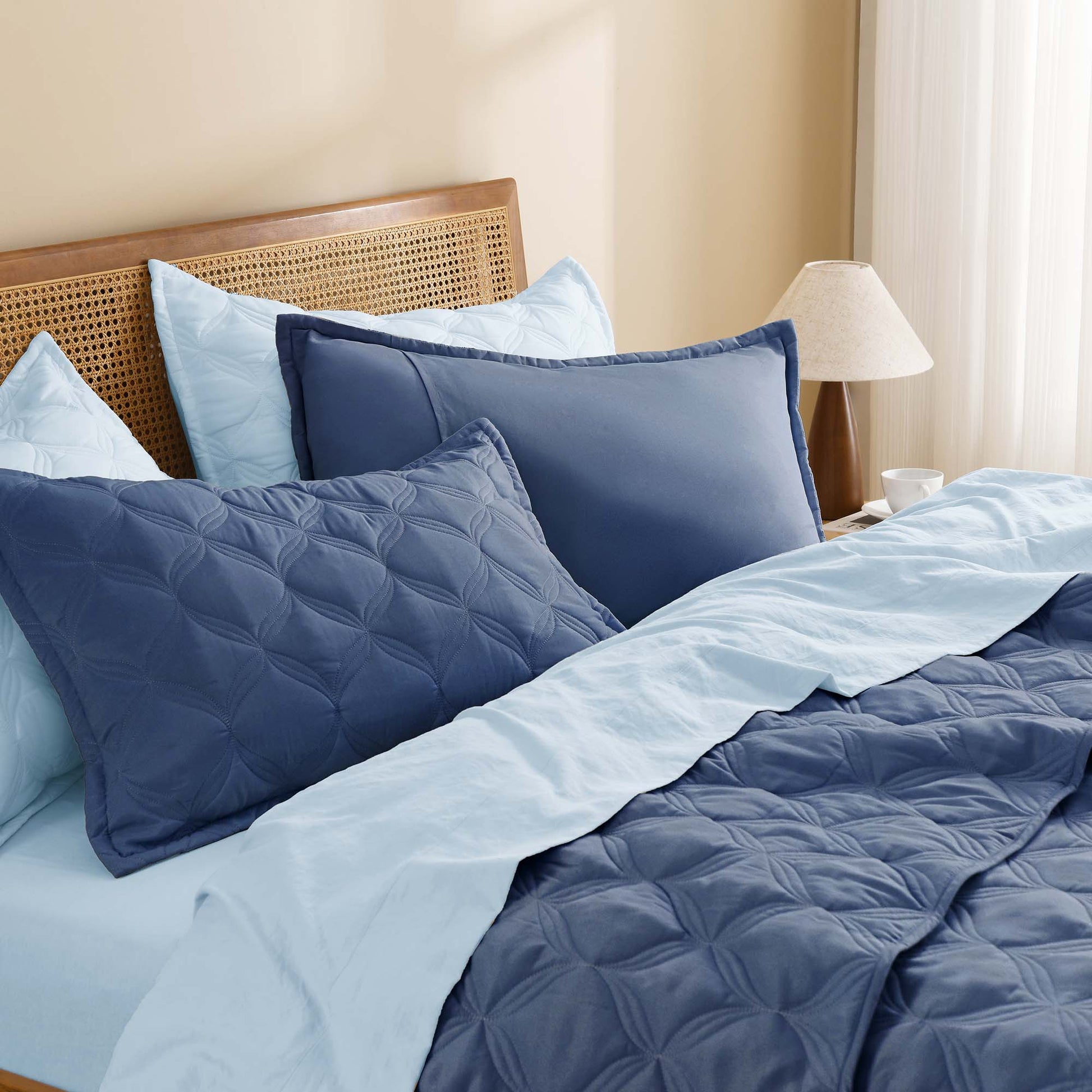 Bedspreads & Coverlets 3 Pieces Quilt Set - LITANIKA