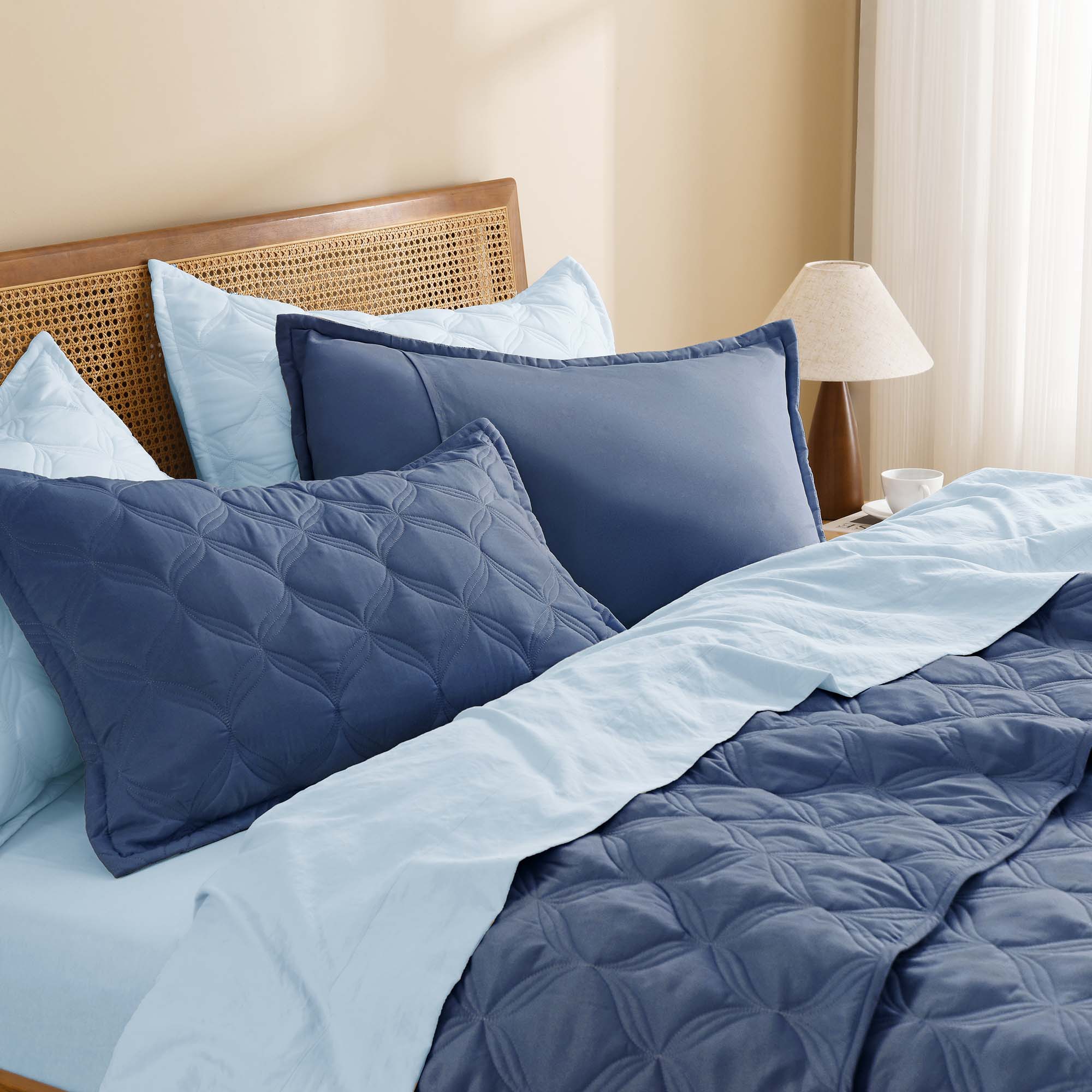 Bedspreads & Coverlets 3 Pieces Quilt Set - LITANIKA