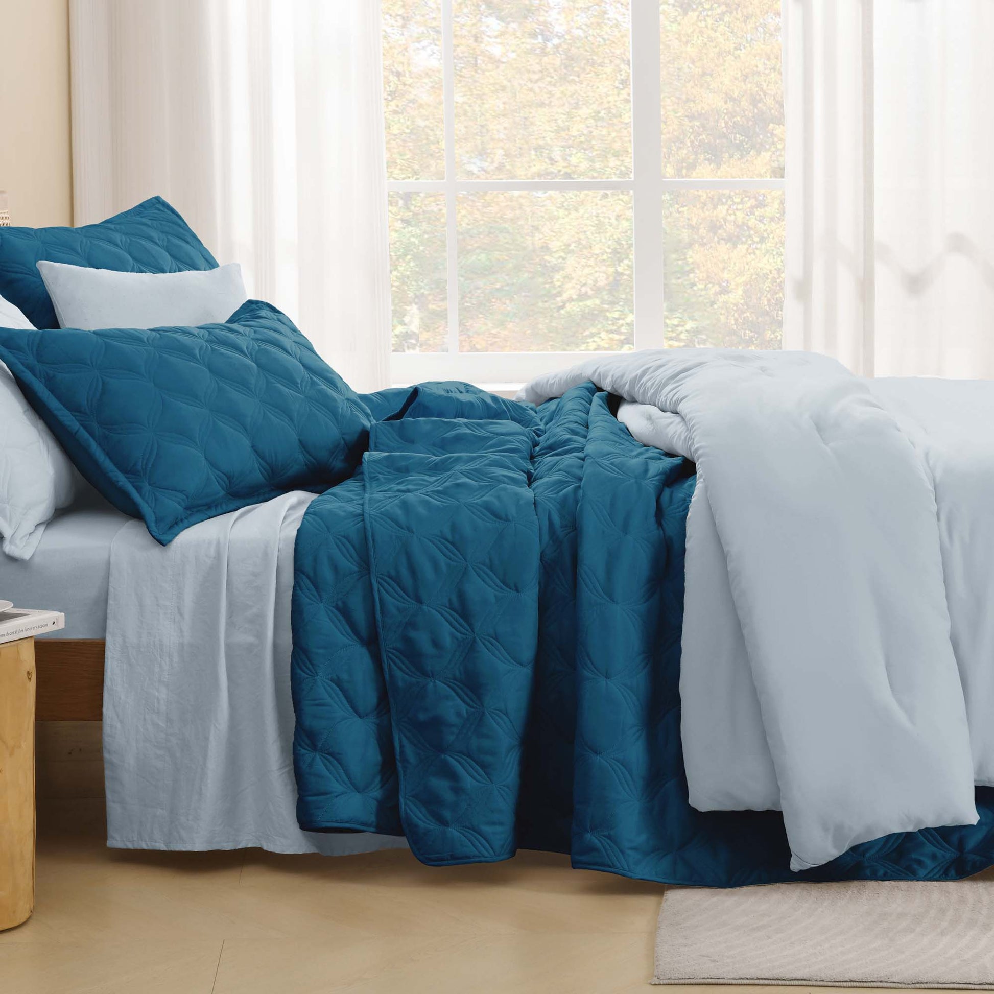 Bedspreads & Coverlets 3 Pieces Quilt Set - LITANIKA