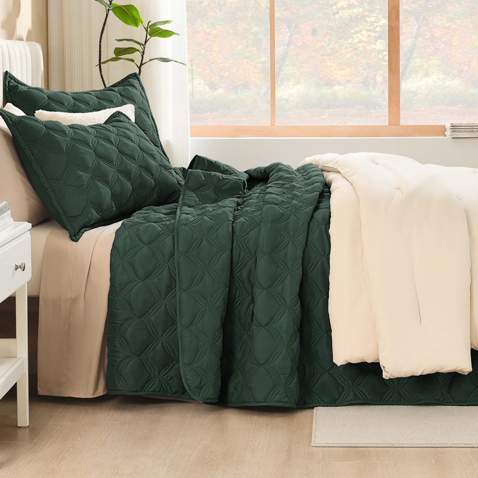 Bedspreads & Coverlets 3 Pieces Quilt Set - LITANIKA