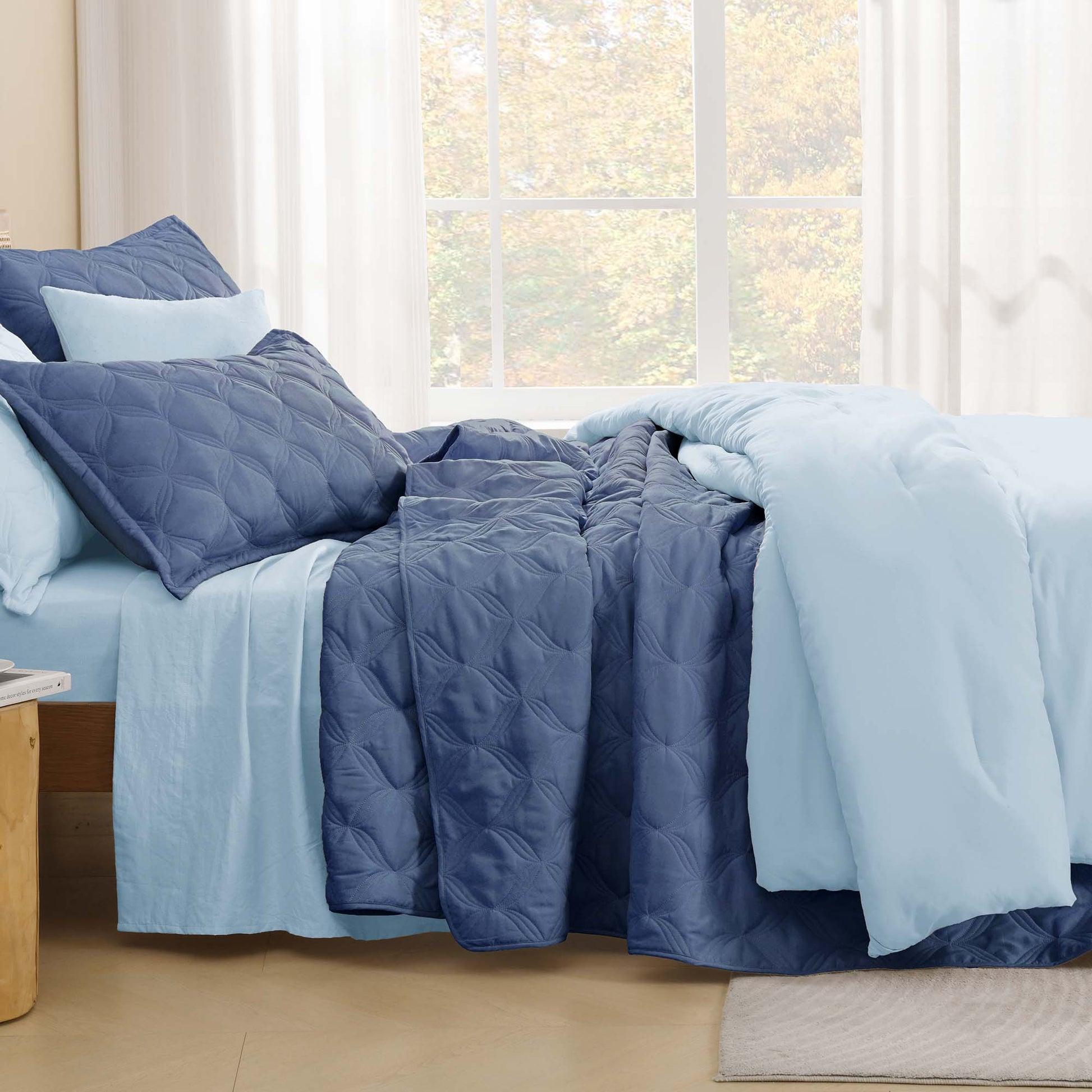 Bedspreads & Coverlets 3 Pieces Quilt Set - LITANIKA