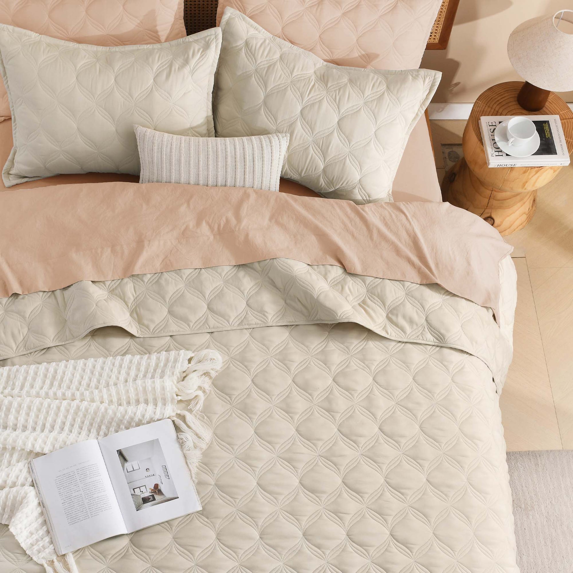 Bedspreads & Coverlets 3 Pieces Quilt Set - LITANIKA