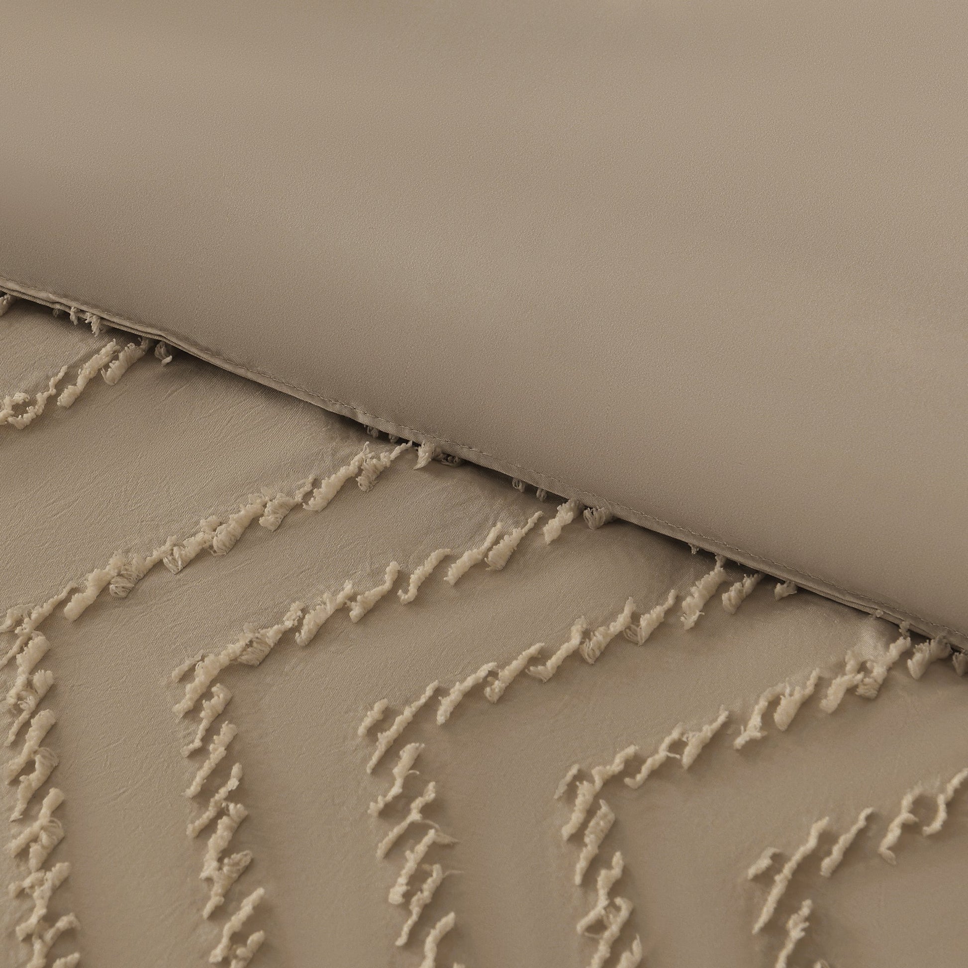 Cozy Bedding 3 Pieces Chevron Comforter Set - LITANIKA