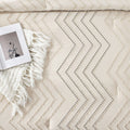 Cozy Bedding 3 Pieces Chevron Comforter Set - LITANIKA