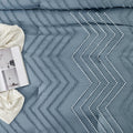 Cozy Bedding 3 Pieces Chevron Comforter Set - LITANIKA