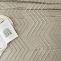 Cozy Bedding 3 Pieces Chevron Comforter Set - LITANIKA