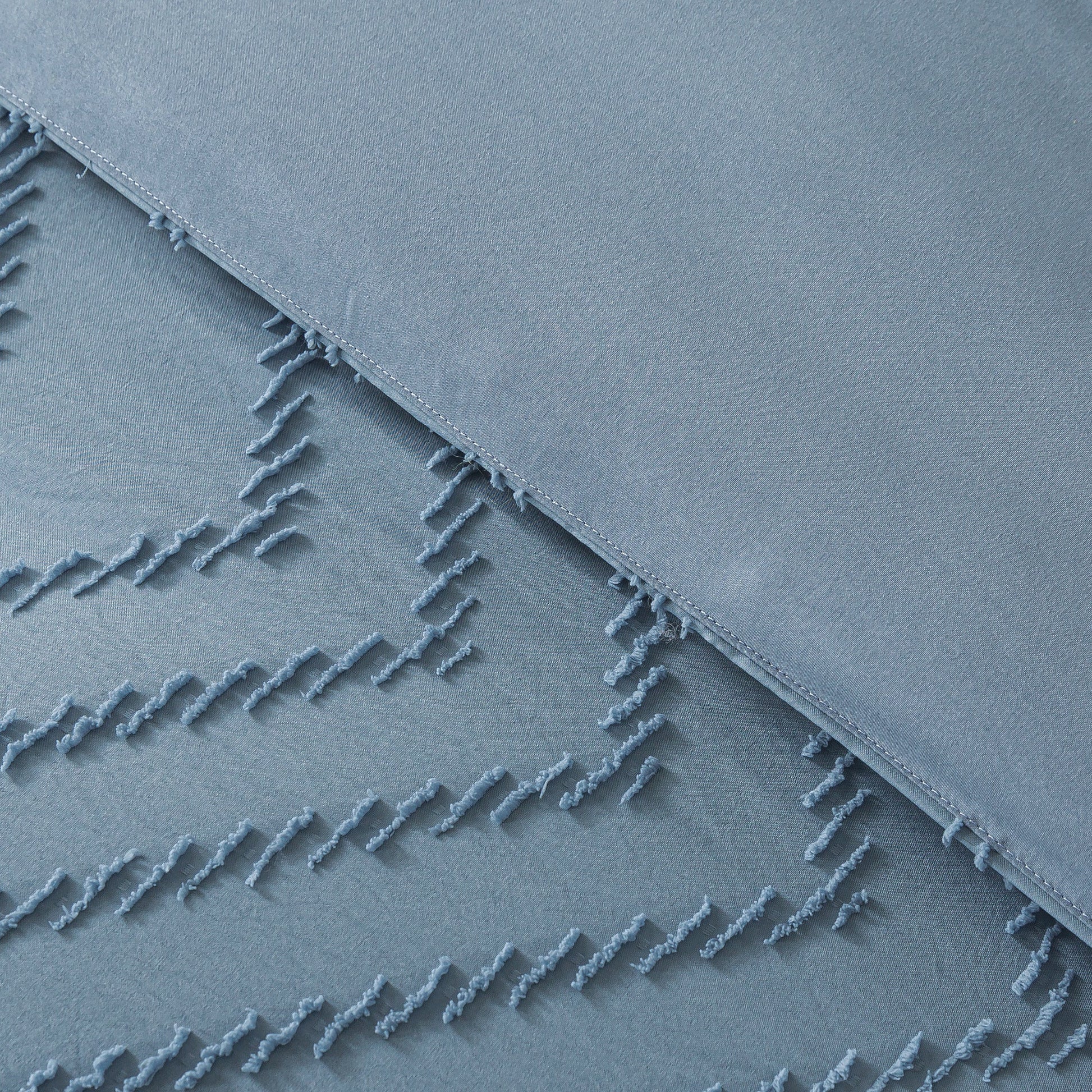 Cozy Bedding 7 Pieces Chevron Comforter Set - LITANIKA