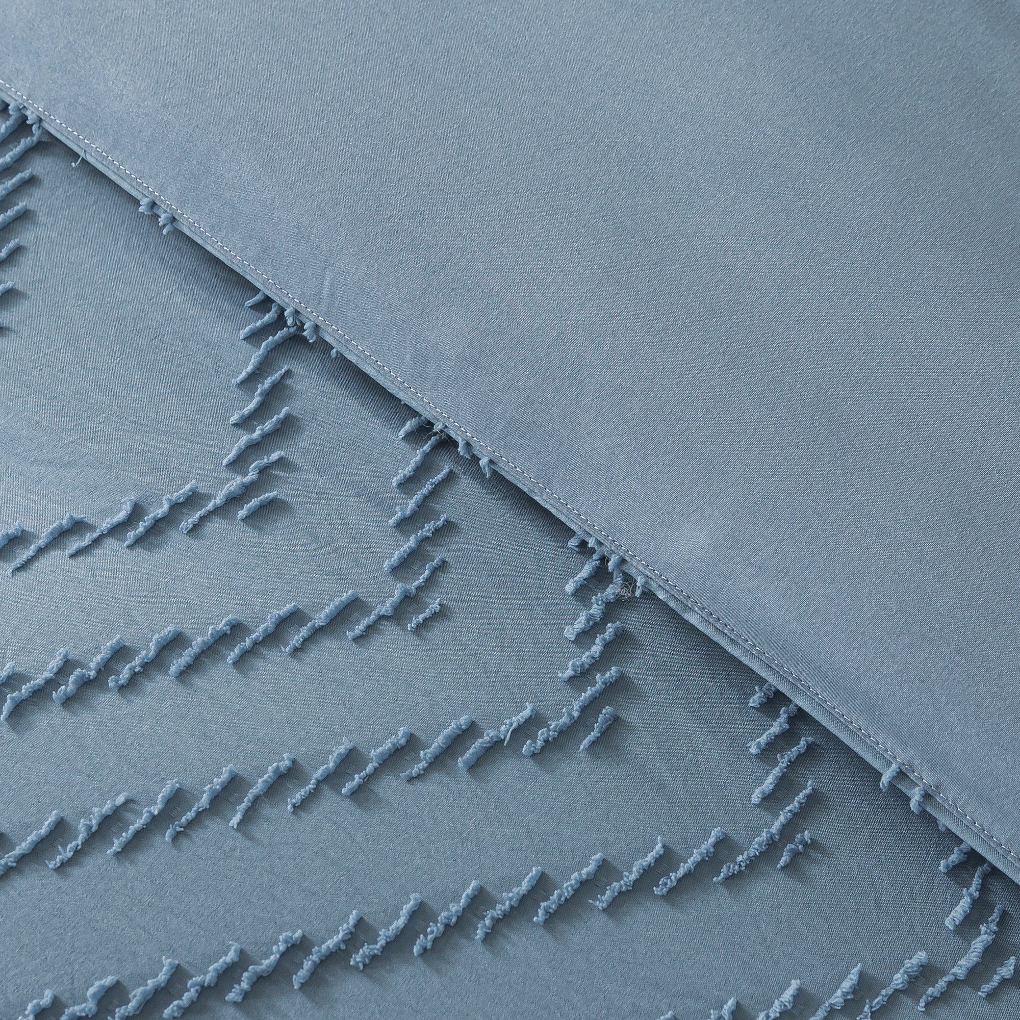 Cozy Bedding 7 Pieces Chevron Comforter Set - LITANIKA