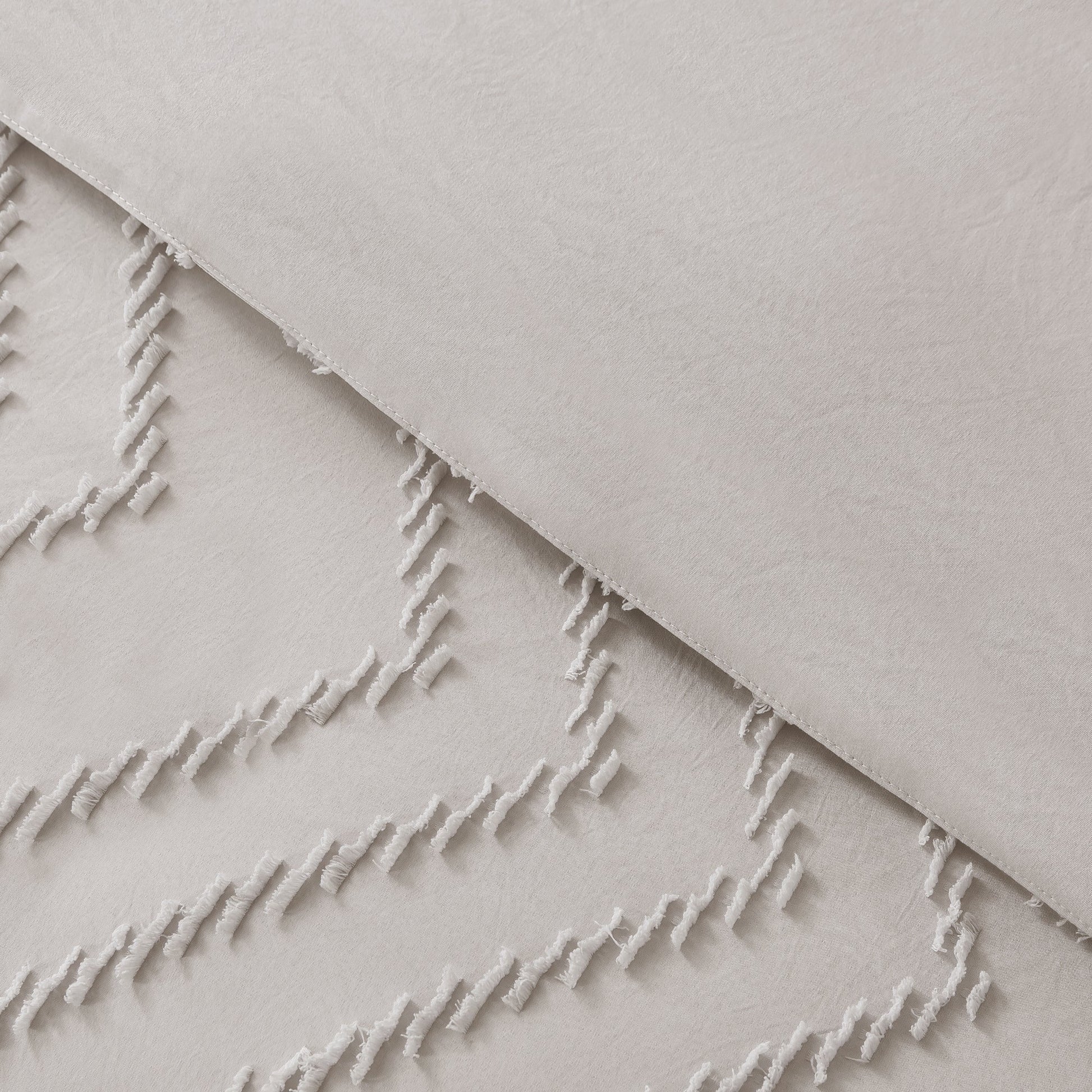 Cozy Bedding 7 Pieces Chevron Comforter Set - LITANIKA