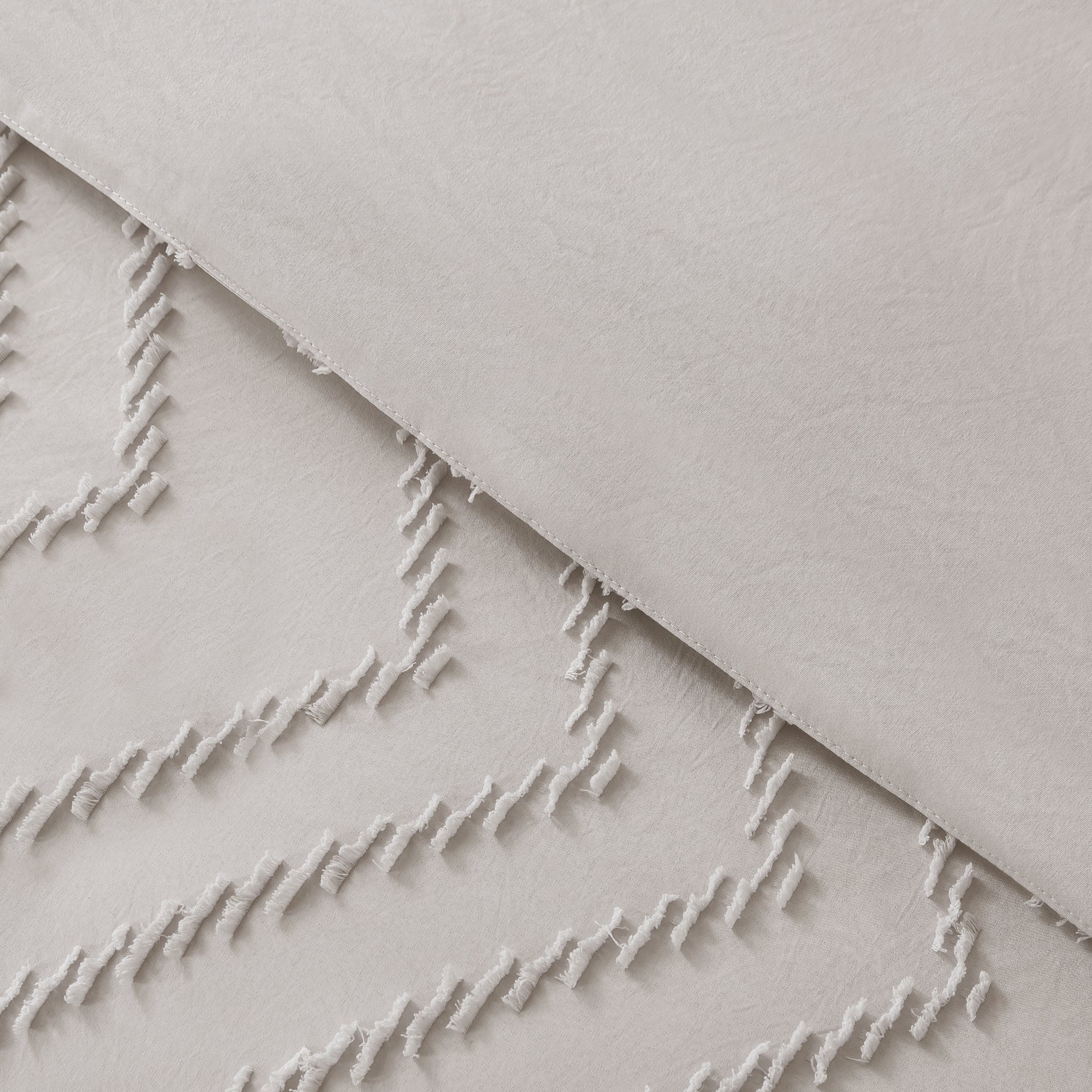 Cozy Bedding 7 Pieces Chevron Comforter Set - LITANIKA