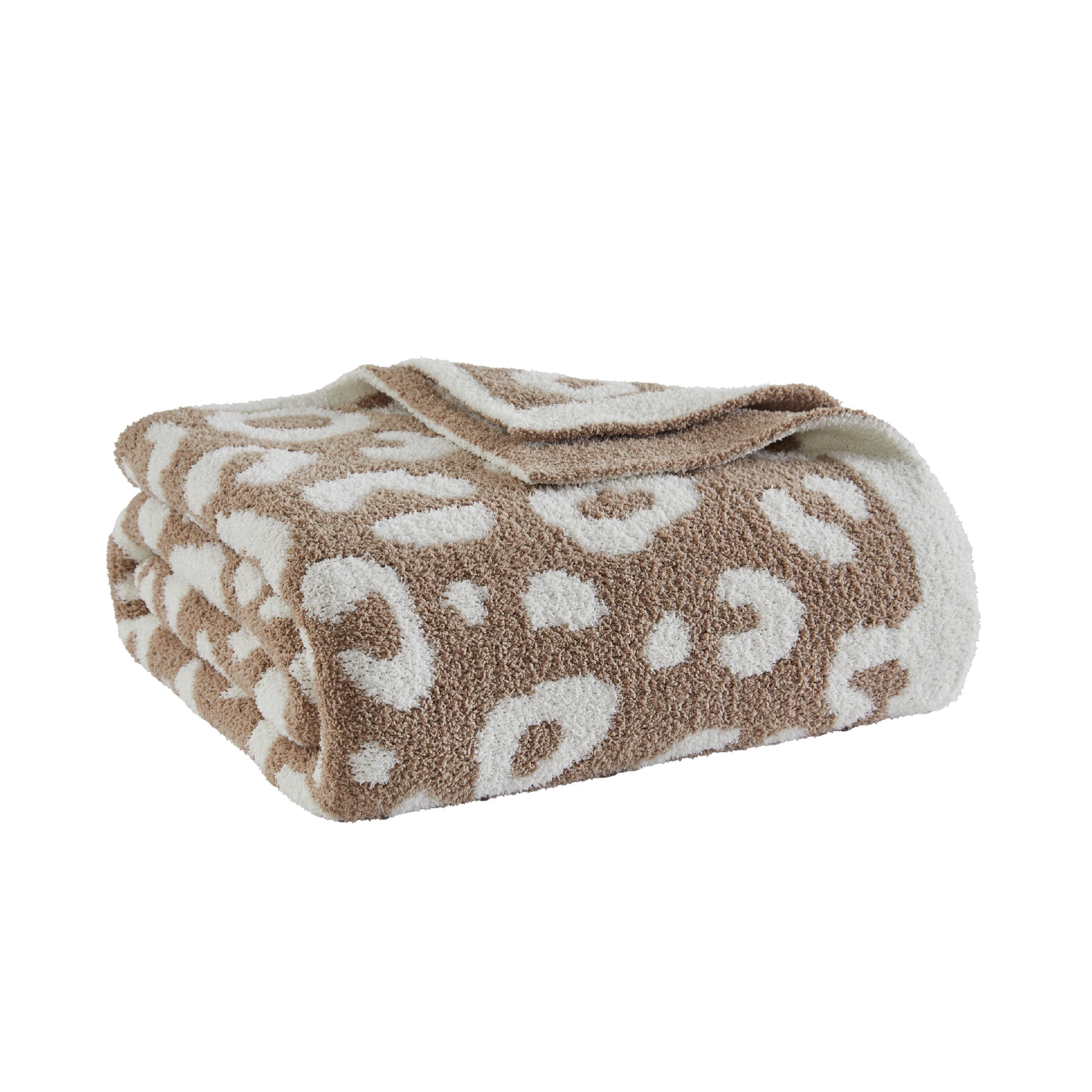 Litanika leopard pattern throw blanket with cheetah print, cozy bedding accessory for stylish home decor.