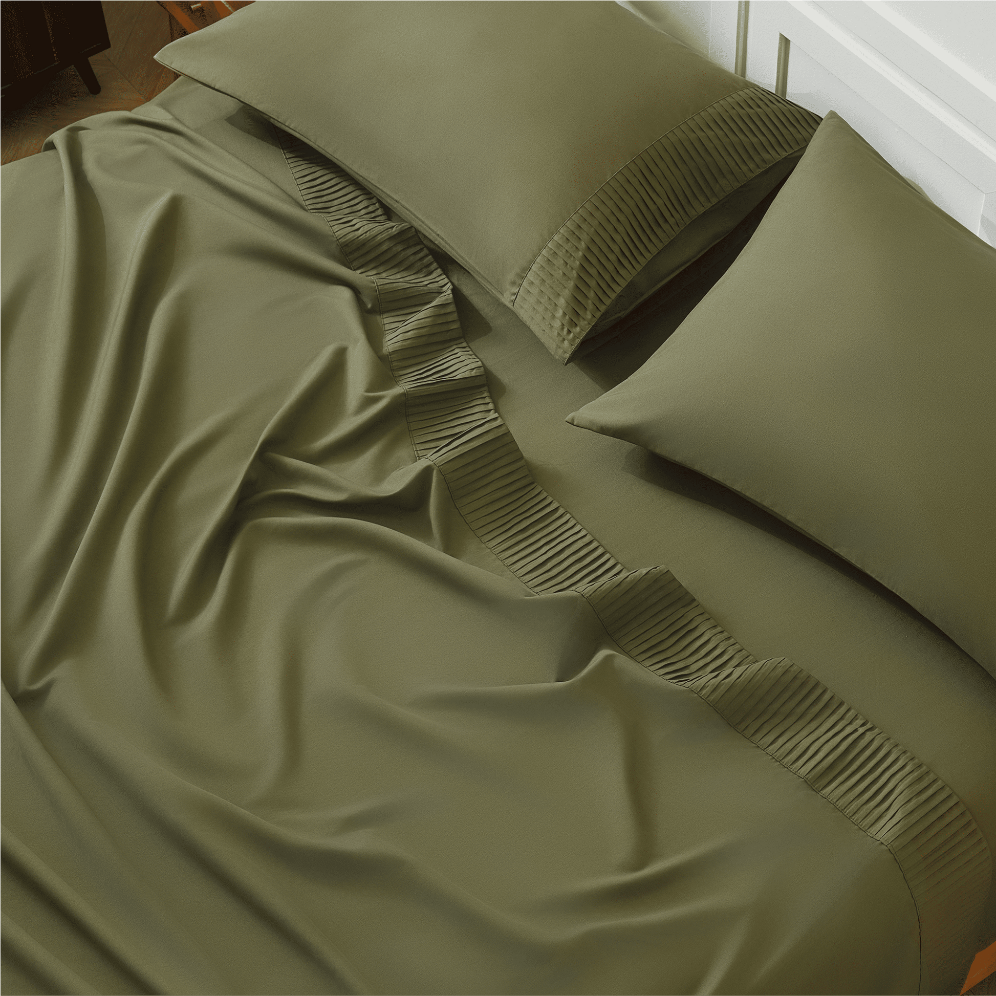 Luxury Breathable & Cooling Super Soft 4 Pieces Sheets Set - LITANIKA