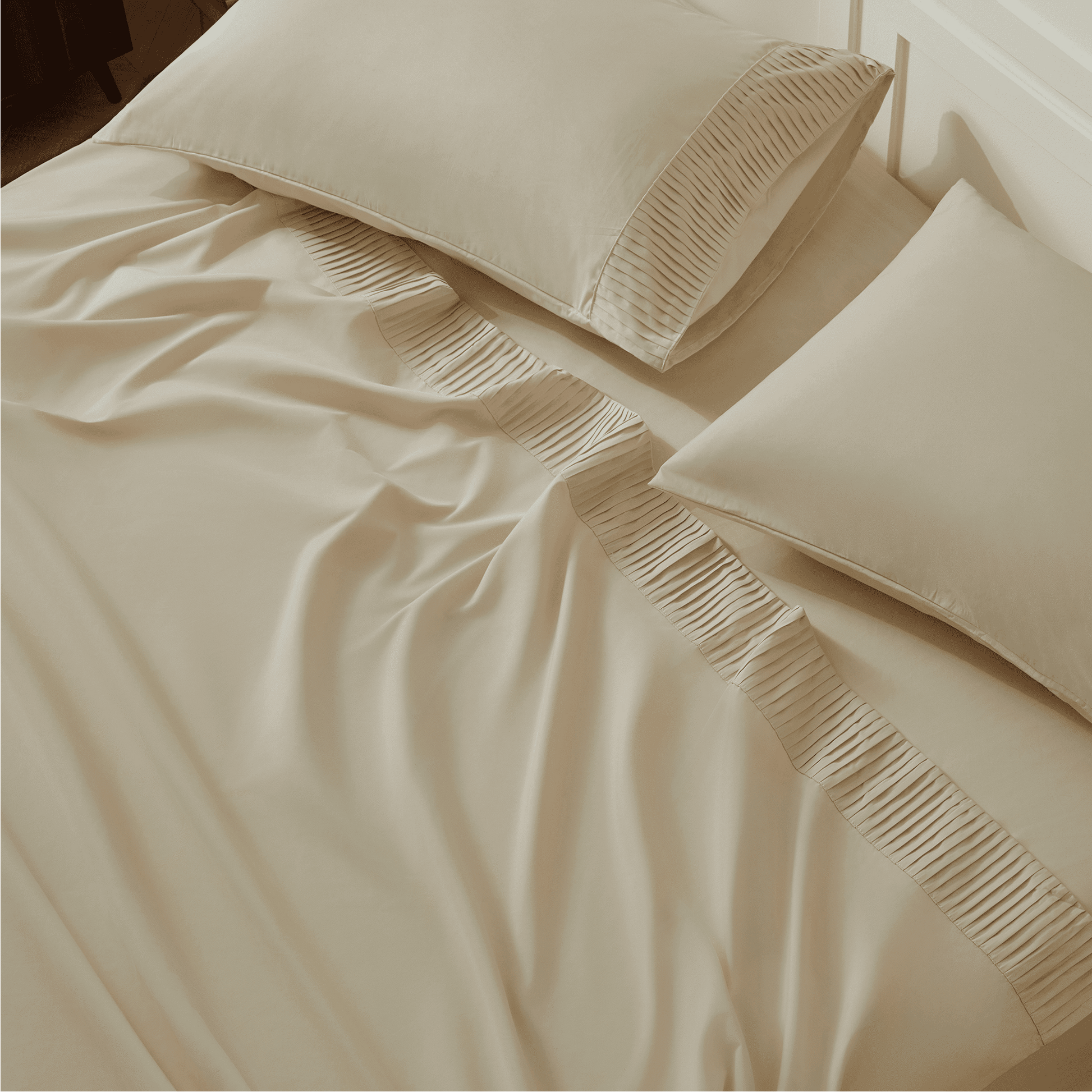 Luxury Breathable & Cooling Super Soft 4 Pieces Sheets Set - LITANIKA