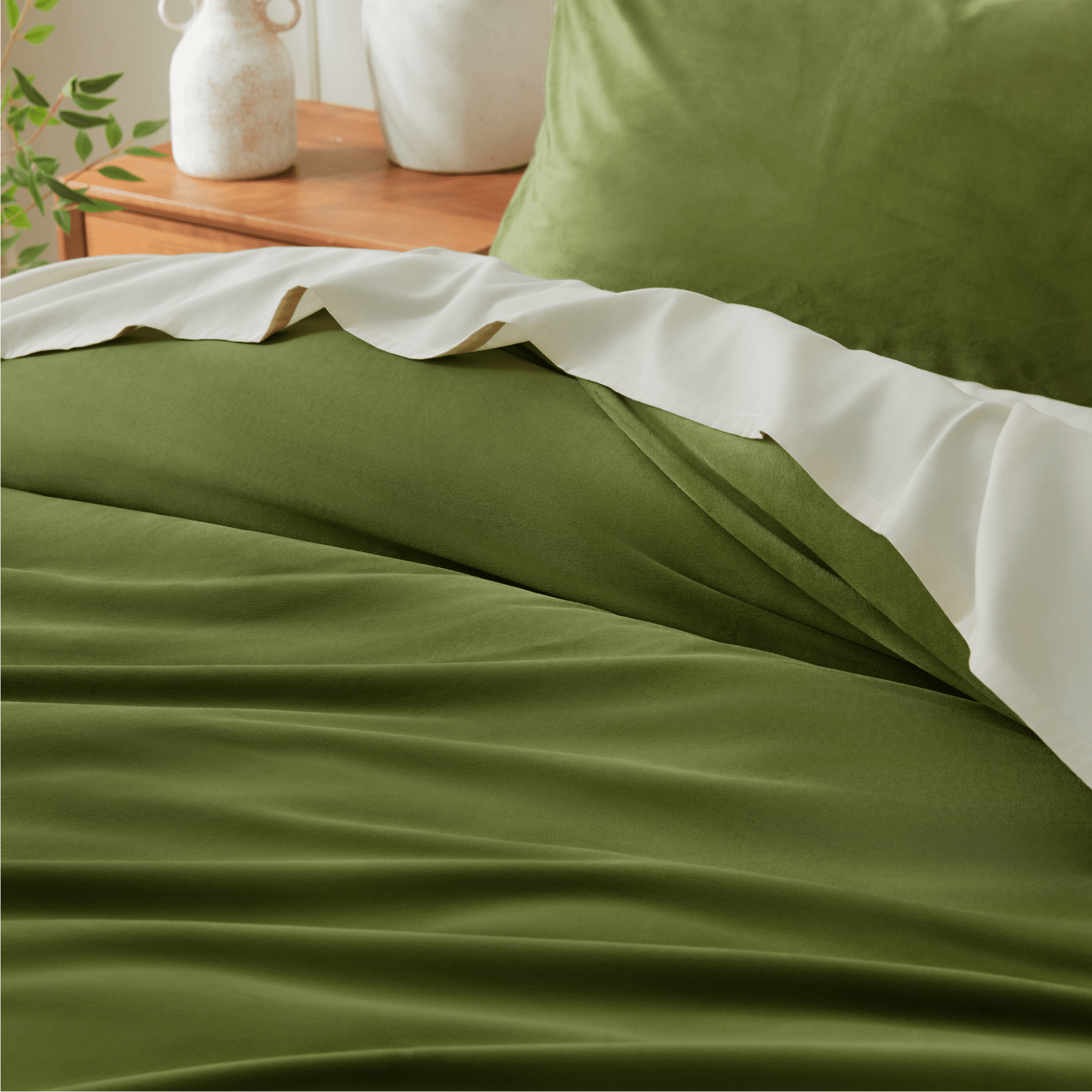 Luxury Textured Modern Flannel Duvet Cover - LITANIKA