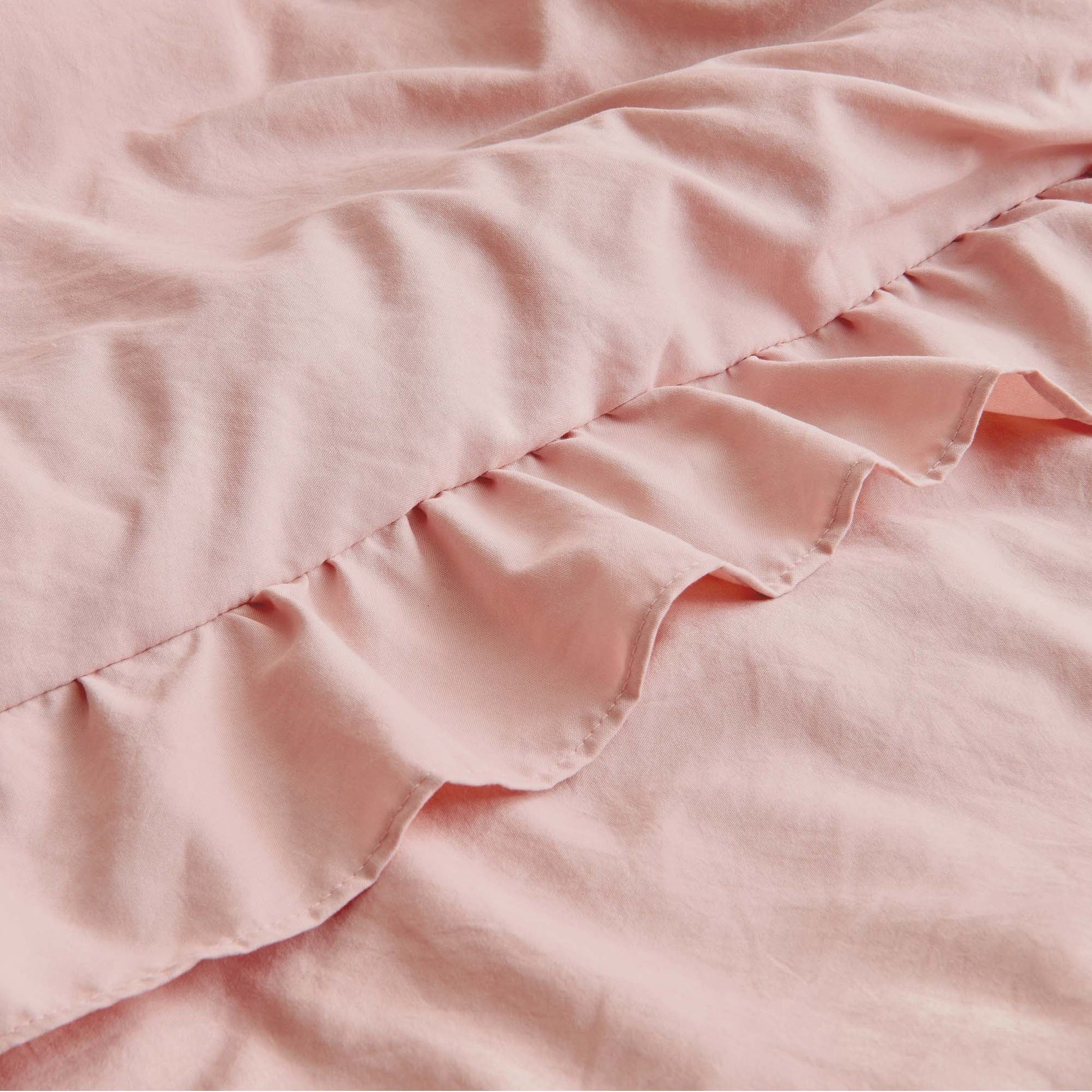 Ruffle Cute Lightweight Fluffy as Gift 3 Pieces Comforter Set - LITANIKA