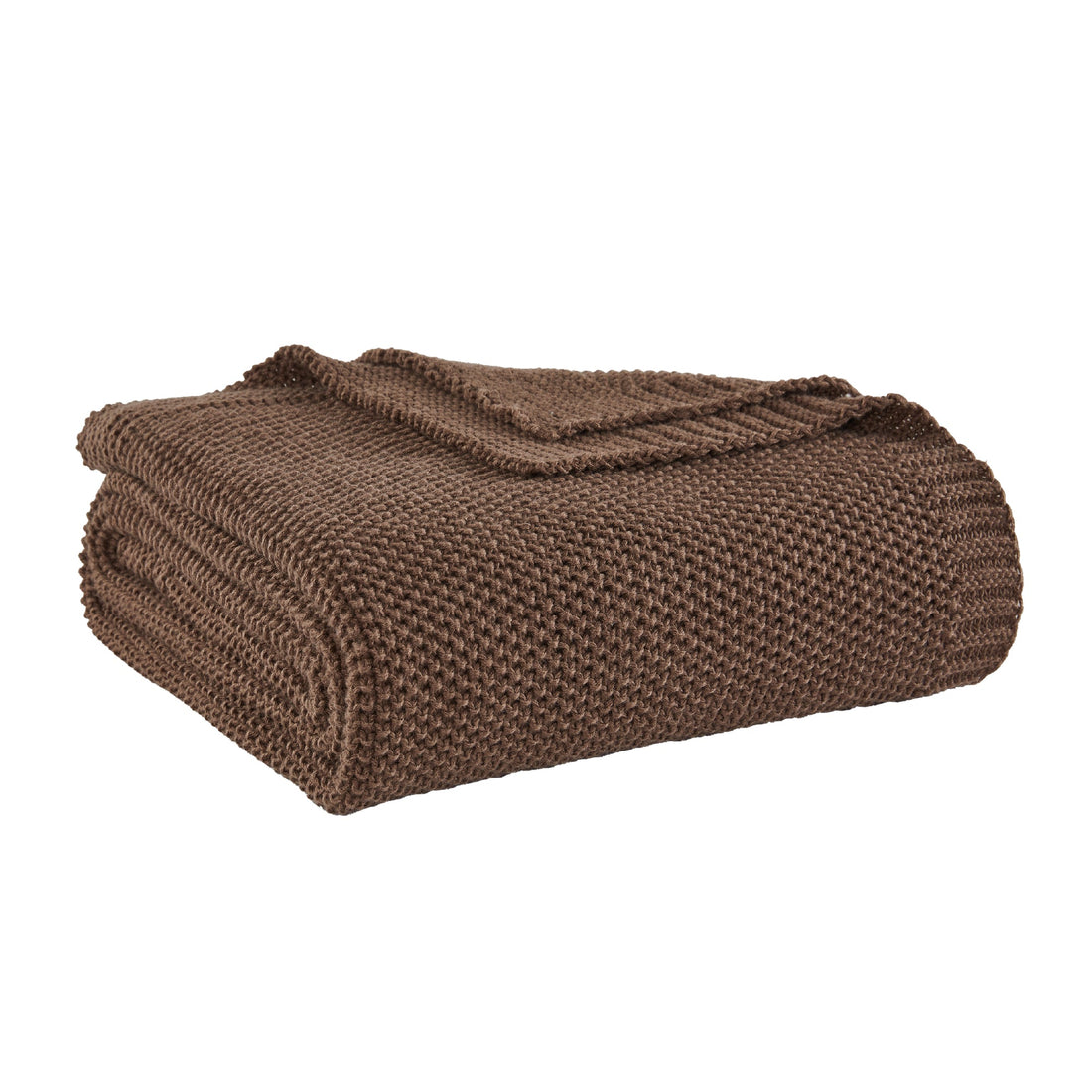 Litanika soft cozy cable knit throw blanket in neutral color, perfect for bedding or cozying up on a sofa