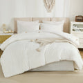 Solid Down Alternative 7 Pieces Bedding Comforters Sets - LITANIKA
