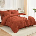 Solid Down Alternative 7 Pieces Bedding Comforters Sets - LITANIKA